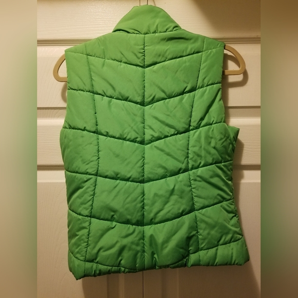Aeropostle Puffer Light Green Vest, Medium - Picture 5 of 6